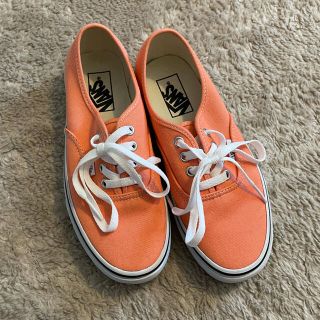 ヴァンズ(VANS)のVANS オーセンティック　オレンジ(スニーカー)