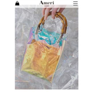 アメリヴィンテージ(Ameri VINTAGE)のアメリヴィンテージ　MEDI AURORA CLEAR BAG 最終値下げ(ショルダーバッグ)