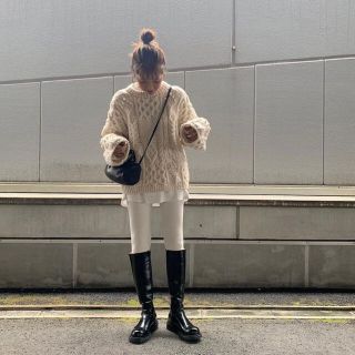 ザラ(ZARA)の新品❤️エコレザーロングブーツ canaljean viaj ZARA H&M(ブーツ)