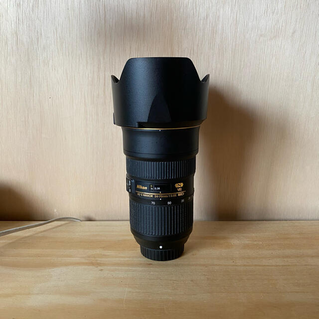 Nikon 24-70mm f2.8E ED 純正フィルター付