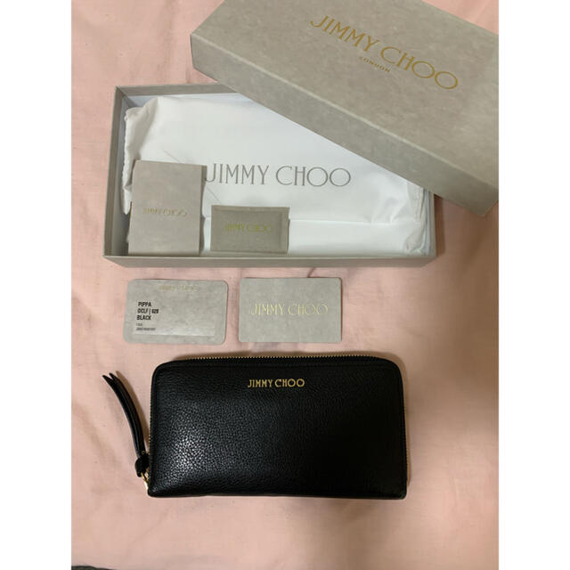 JIMMY CHOO(ジミーチュウ)の☆BB様専用商品　Jimmy Choo   ロゴ　長財布　 レディースのファッション小物(財布)の商品写真