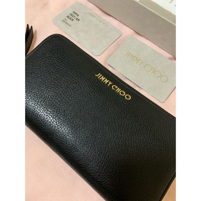 JIMMY CHOO(ジミーチュウ)の☆BB様専用商品　Jimmy Choo   ロゴ　長財布　 レディースのファッション小物(財布)の商品写真