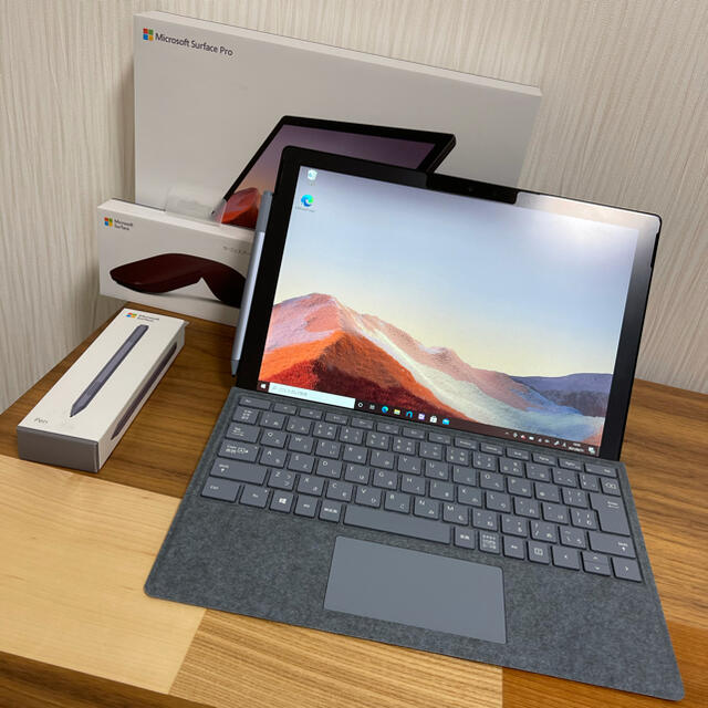 surface pro 7PC/タブレット