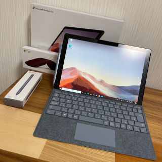 マイクロソフト(Microsoft)のsurface pro 7(タブレット)