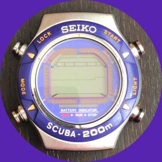 セイコー(SEIKO)のSEIKO DIVER SCUBA(腕時計(デジタル))