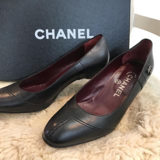 シャネル(CHANEL)の☆美品☆CHANEL パンプス　ココマーク　23cmくらい(ハイヒール/パンプス)