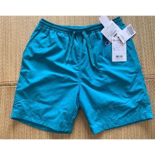 チャンピオン(Champion)のチャンピオン　ハーフパンツ　Ｍ　グリーン　新品未使用(トレーニング用品)