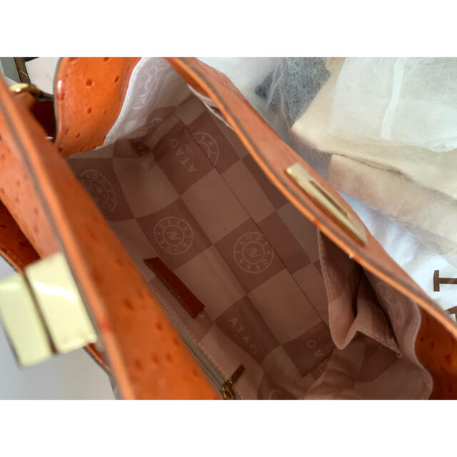 ATAO(アタオ)のアタオ   リトルラボ　オースト　オレンジ レディースのバッグ(ハンドバッグ)の商品写真