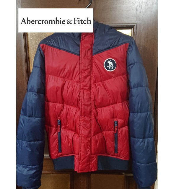 Abercrombie&Fitch(アバクロンビーアンドフィッチ)のアバクロキッズ ダウンジャケット キッズ/ベビー/マタニティのキッズ服女の子用(90cm~)(ジャケット/上着)の商品写真