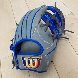 ウィルソン(wilson)の軟式 グローブ ウィルソン 限定 外崎モデル 型付け済み(グローブ)