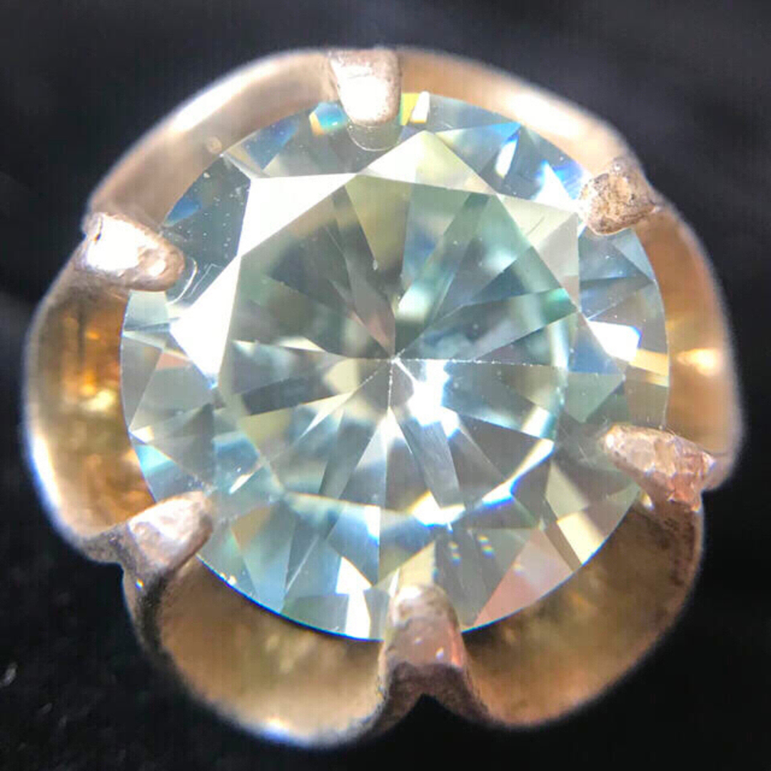 新品ルース 4ct アイスミントグリーンチタニアダイヤリング 合成 新品ルース 4ct アイスミントグリーンチタニアダイヤリング 合成