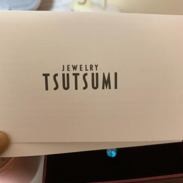 JEWELRY TSUTSUMI(ジュエリーツツミ)の最終値下げ！！TSUTSUMI K10 ホワイトゴールドブルートパーズネックレス レディースのアクセサリー(ネックレス)の商品写真