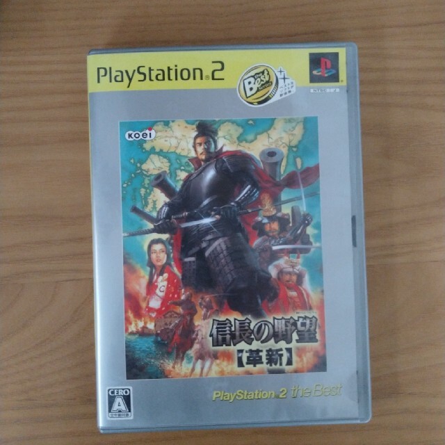 信長の野望・革新（PlayStation 2 the Best） PS2 エンタメ/ホビーのゲームソフト/ゲーム機本体(家庭用ゲームソフト)の商品写真