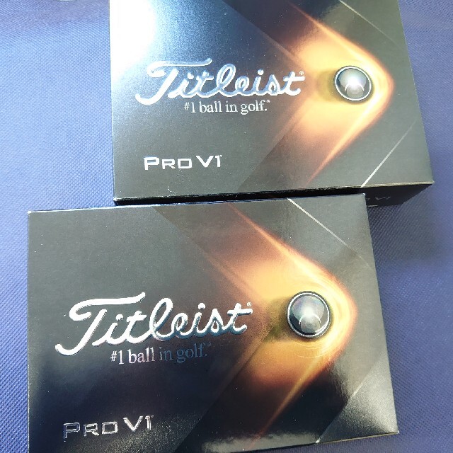 Titleist　Pro V1　2021年モデル 新発売　ゴルフボール　２ダース