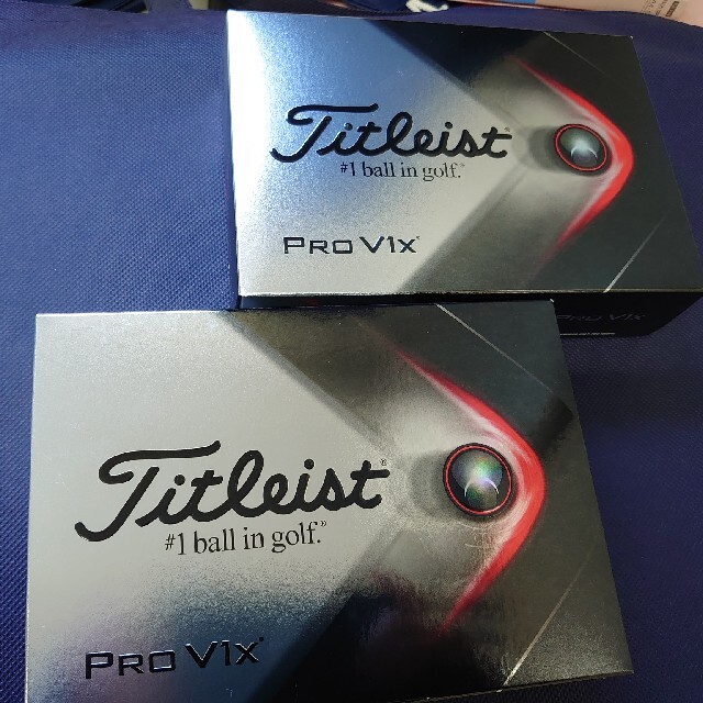 Titleist　Pro V1x 2021年モデル 　ゴルフボール　２ダース