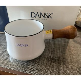 ダンスク(DANSK)のダンスク　バターウォーマー　ホワイト　新品(鍋/フライパン)