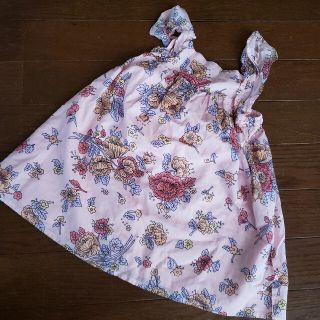 ベビーギャップ(babyGAP)の新品　babyGAP　花柄ワンピース　90(ワンピース)