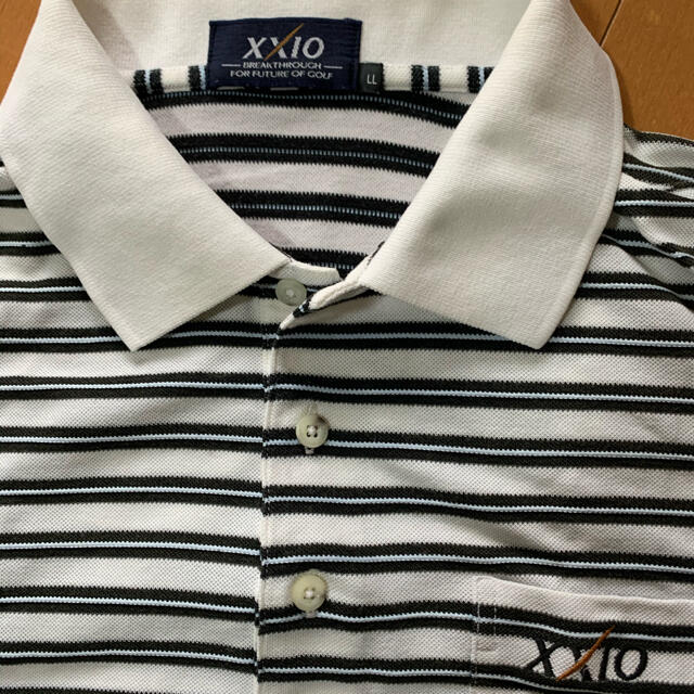 XXIO ゼクシオのゴルフ用ポロシャツ　LL  スポーツ/アウトドアのゴルフ(ウエア)の商品写真