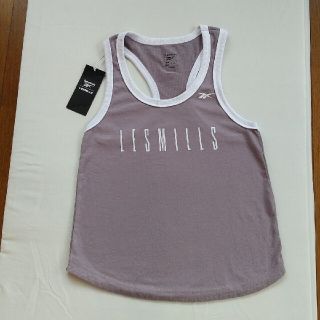 リーボック(Reebok)のタイムセール、ReebokLM GRAPHIC TANKメッシュレーサーバック(ヨガ)