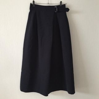 アンタイトル(UNTITLED)のベルト付きワイドパンツ(カジュアルパンツ)