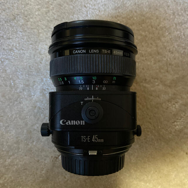 Canon(キヤノン)のCanon TS-E45mm F2.8 スマホ/家電/カメラのカメラ(レンズ(単焦点))の商品写真