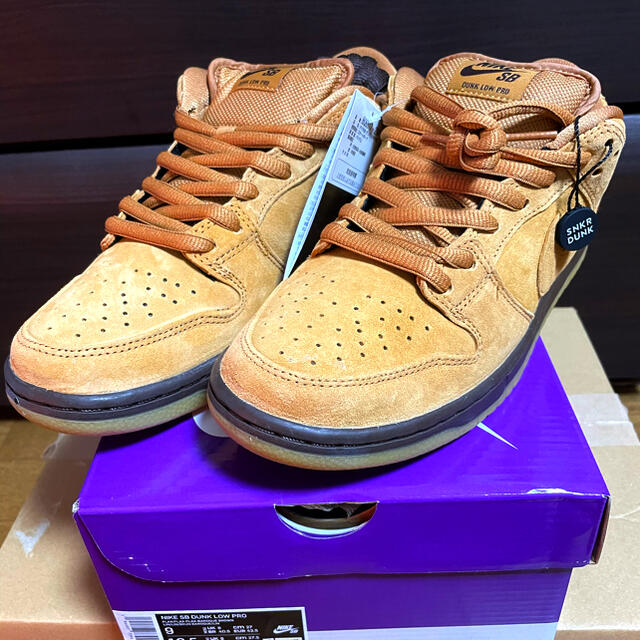 新品未使用★NIKE SB DUNK LOW PRO WHEAT MOCHA