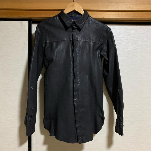 中田ヤスタカ着用 MAKIN JAN MA Leather shirtsレザージャケット