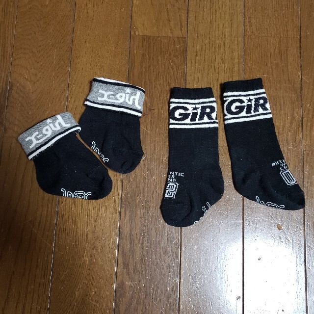 X-girl Stages(エックスガールステージス)のリソラ様専用　新品、美品　XGIRL　靴下　9-13㎝　5セット キッズ/ベビー/マタニティのこども用ファッション小物(靴下/タイツ)の商品写真