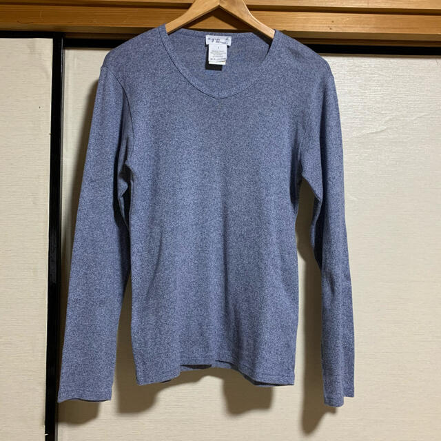 agnes b.(アニエスベー)のFrance製 agnes b V neck cutsewn メンズのトップス(Tシャツ/カットソー(七分/長袖))の商品写真