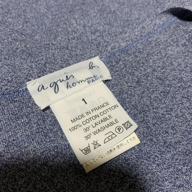 agnes b.(アニエスベー)のFrance製 agnes b V neck cutsewn メンズのトップス(Tシャツ/カットソー(七分/長袖))の商品写真