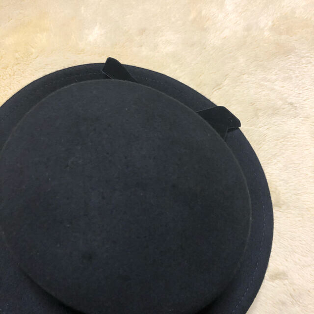 F i.n.t(フィント)のf.i.n.t黒カンカン帽 レディースの帽子(ハット)の商品写真