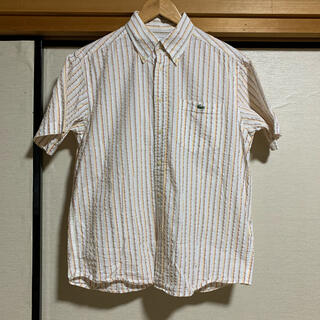 ラコステ(LACOSTE)の日本製 LACOSTE S/S stripe B.D shirts(シャツ)