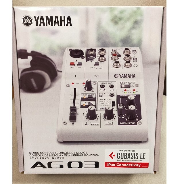 YAMAHA AG03(ウェブキャスティングミキサー)