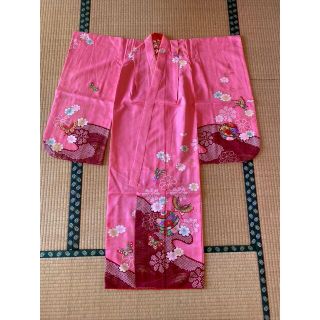 美品☆七五三 ７歳 着物(和服/着物)