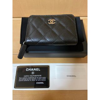 シャネル(CHANEL)の未使用 CHANEL コインケース　ブラック(コインケース)