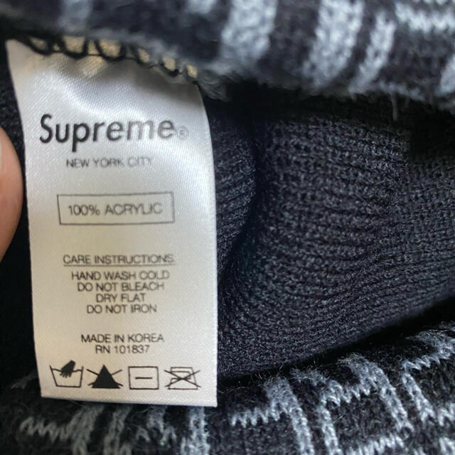 2019 Supreme Digital Beanie ブラック 新品 2