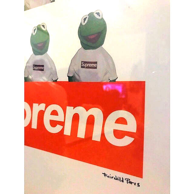 Supreme Supreme ポスター シリアルナンバー 額装 カーミットの通販 By Tom S Shop シュプリームならラクマ