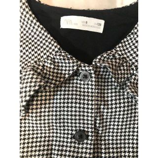 ザラ(ZARA)の♡お値下げ中♡ZARA・Girls（128cm）千鳥格子ワンピース(ワンピース)