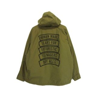 ヒューマンメイド HUMAN MADE バックロゴフーデットミリタリー ... ヒューマンメイド HUMAN MADE■バックロゴフーデットミリタリージャケット