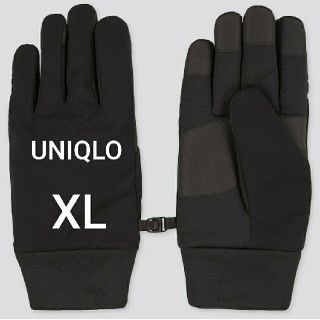 ユニクロ(UNIQLO)のユニクロ　ヒートテックライナー　ファンクショングローブ　手袋　XL(手袋)