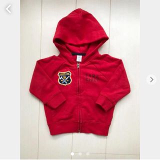 ベビーギャップ(babyGAP)の☆ベビーギャップ☆パーカー☆90サイズ☆赤☆男の子☆(ジャケット/上着)