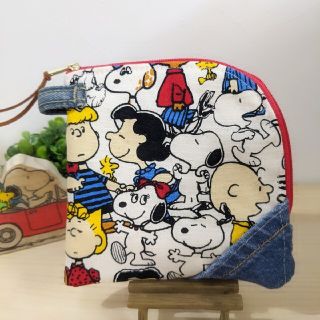 スヌーピー(SNOOPY)のスヌーピー　L型ポーチ(ポーチ)