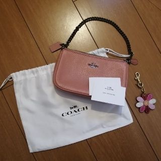 コーチ(COACH)の保存袋付き チェーンバッグ(ショルダーバッグ)