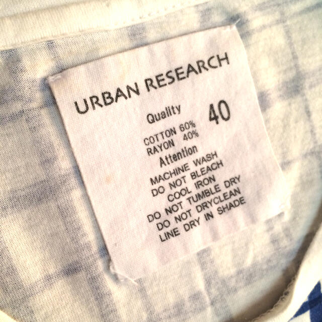 URBAN RESEARCH(アーバンリサーチ)のアーバンリサーチ  サイズ40 メンズのトップス(Tシャツ/カットソー(半袖/袖なし))の商品写真