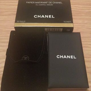 シャネル(CHANEL)のCHANEL オイル コントロール ティッシュ(あぶらとり紙)