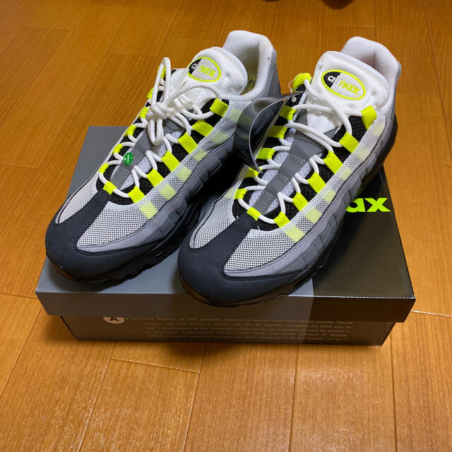 メンズair max 95 イエローグラデ　yellow neon 期間限定価格