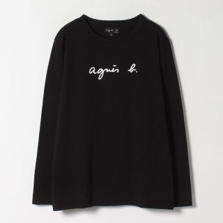 アニエスベー(agnes b.)の【60 %OFF】agnes b  ロゴTシャツ(Tシャツ(長袖/七分))