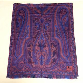 エトロ(ETRO)の本物正規品 エトロ 大判 ストール 美品(ストール/パシュミナ)