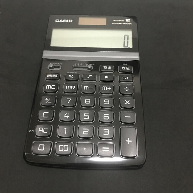 電卓 CASIO JF-Z200 - オフィス用品