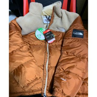 ザノースフェイス(THE NORTH FACE)の値下　新品タグ付 ノースフェイス ダウンジャケット ヌプシ フリースティーボール(ダウンジャケット)